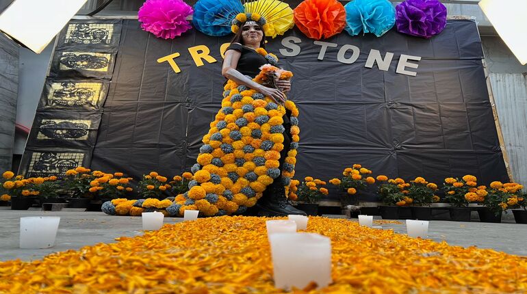 Celebracion dia de muertos en TROYSTONE